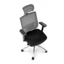 Кресло компьютерное HALMAR ADMIRAL черный/серый